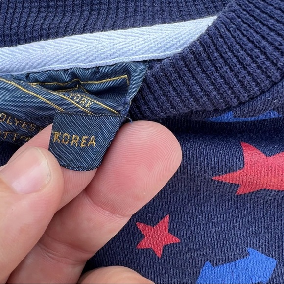 Vintage 90s Troop All Over Print Sweatshirt Hip Hop Rare LL Cool J Size M - Picture 7 of 8